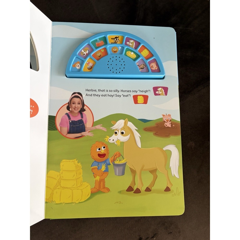 A Day on the Farm (Ms. Rachel): An Interactive Sound Book with 12 Sounds Works - Picture 5 of 5